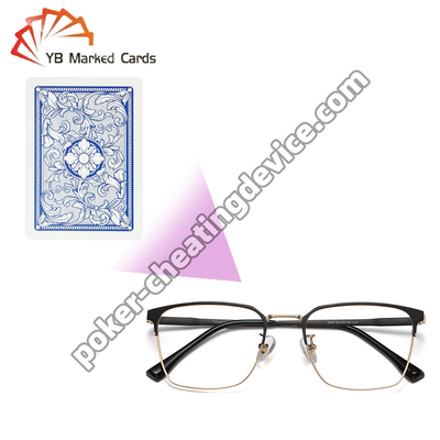 Lunettes de triche au poker pour cartes marquées lumineuses, voir les marques cachées