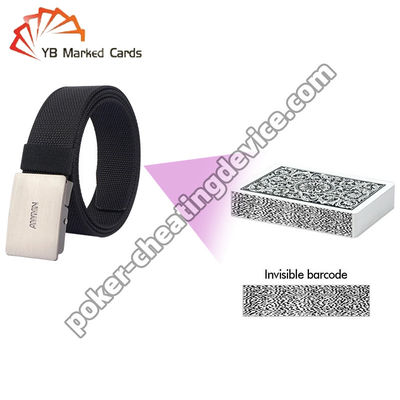 Scanner de cartes de triche au poker avec ceinture - Le compagnon ultime de l'analyseur de poker