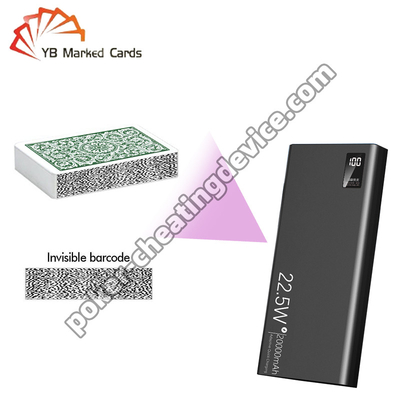 Caméra espion power bank pour tricher au poker et analyser les gagnants