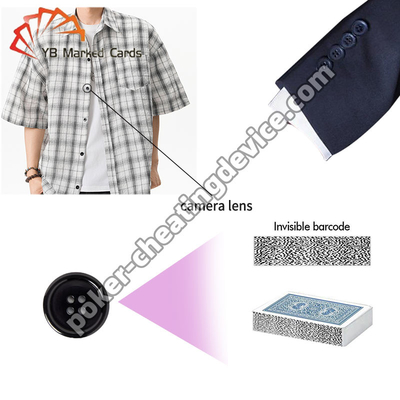 Scanner de cartes de triche compact pour poker avec dispositif d'analyse de triche