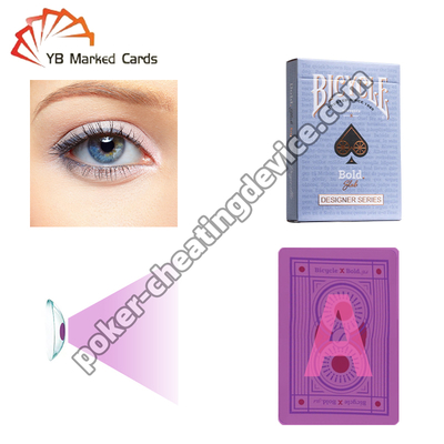 Cartes à jouer marquées infrarouges pour tricher au poker