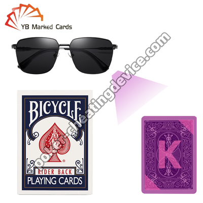 Bicycle Butterfly Cartes de poker marquées au rouge infrarouge pour le Texas Holdem