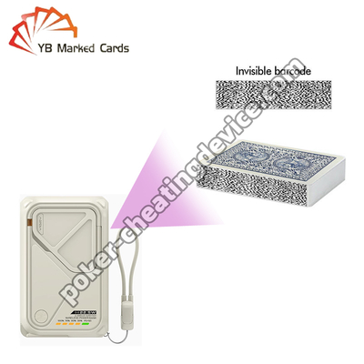 Power Bank pour Scanner de Poker pour Cartes Marquées avec Code-Barres
