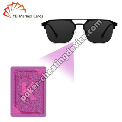 Des lunettes de poker avec détection instantanée, conception indétectable pour toutes les cartes marquées infrarouges