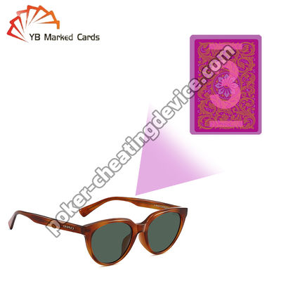 Lunettes pour cartes de poker truquées – Voyez les marques cachées avec facilité