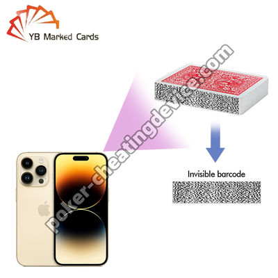 CVK 680 Analyseur de triche au poker pour cartes à jouer à code-barres