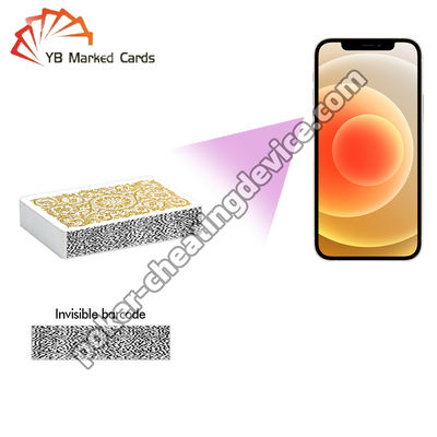 Analyseur de poker téléphonique AKK A4 pour jeux de cartes marqués avec code-barres