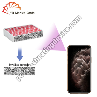 Appareil d'analyseur de poker AKK K5 pour marquer les cartes à jouer au code-barres