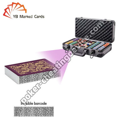 Scanner de caméra sans fil Chip Box pour jeux de cartes marqués avec code-barres