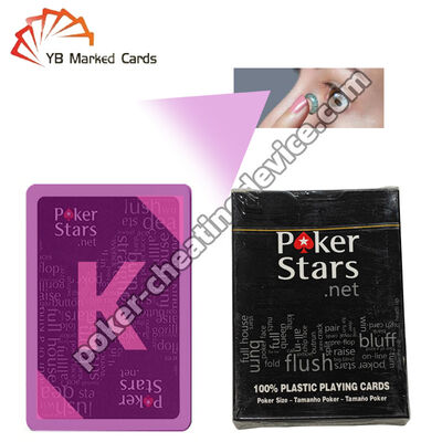 PokerStars Cartes marquées à l'encre lumineuse avec de l'encre invisible